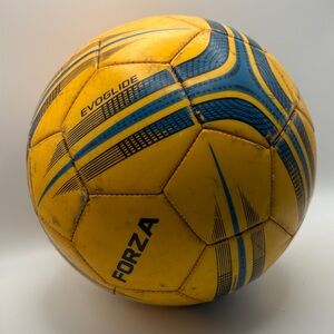 FORZA EVOLGLIDE Soccer Ball – Yellow & Blue